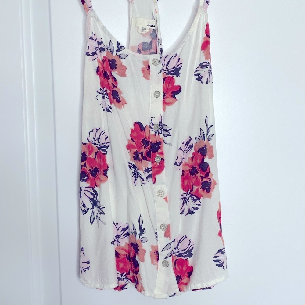 Floral Strappy Tank